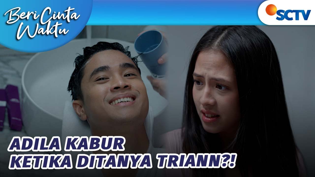 HAHA LUCU! Adila Keramasin Rambut Trian?! | Beri Cinta Waktu - Episode 79