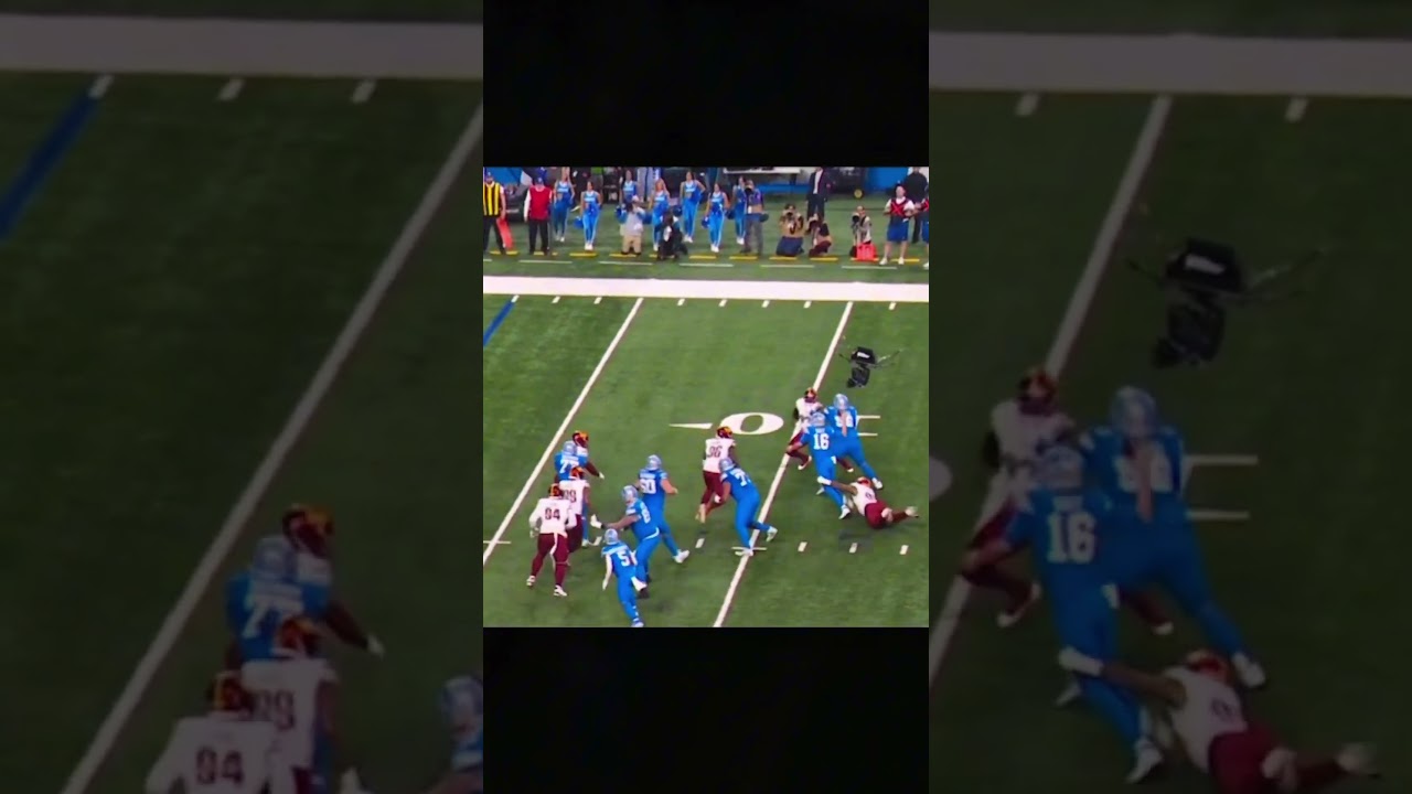 Sam Laporta's Jaw-Dropping Play! 🤯 #NFL #Football #Shorts