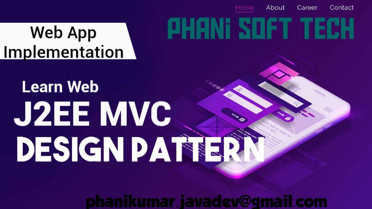 MVC J2EE Design Pattern by Phani Soft Tech | Model View Controller Architecture in Java EE