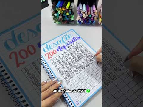 Desafio 200 depósitos para juntar R$10mil #dicasdanewjudge #dicasnewjudge