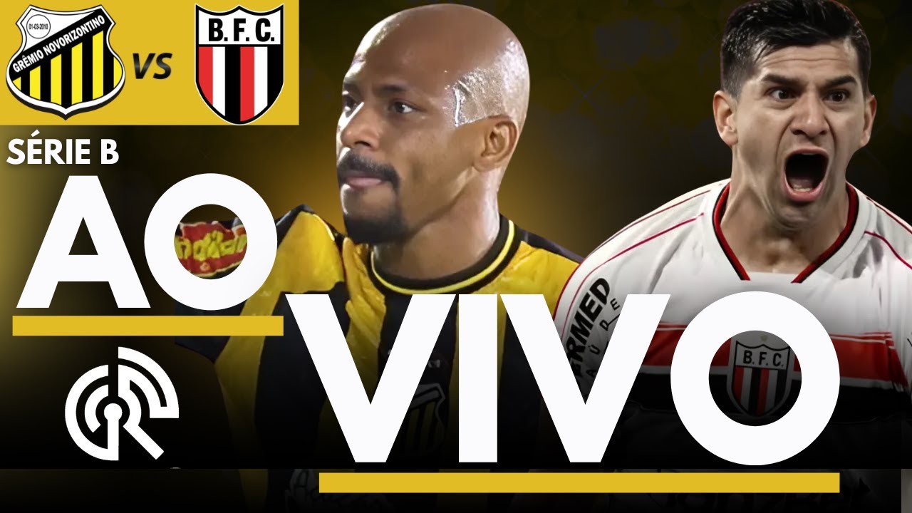 Assistir Novorizontino x Botafogo SP AO VIVO - Série B 2025 no Jorjão ⚽