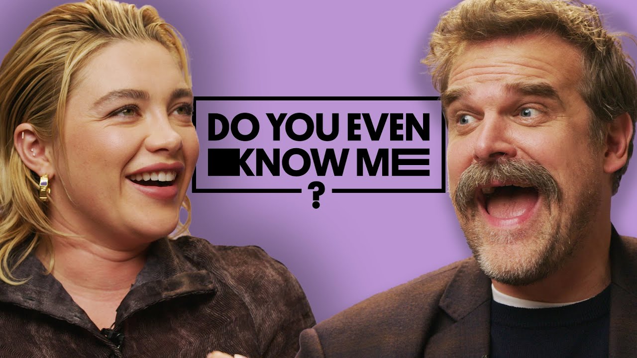 Florence Pugh & David Harbour Test Their Friendship 🤝