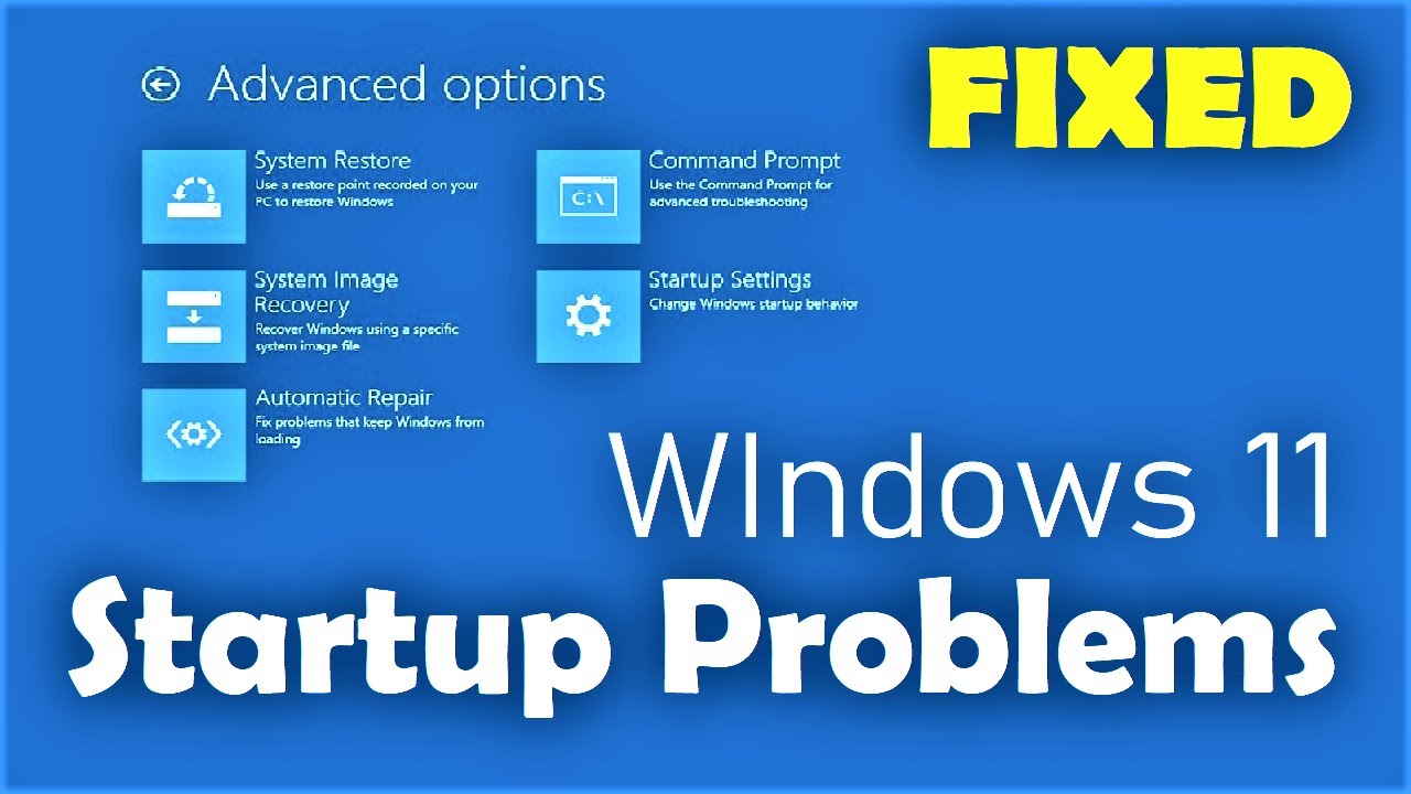 Fix Windows 11 Startup Repair Loop 🔧