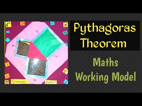 Pythagoras Theorem working model/maths working model for school project & exhibition/KansalCreation
