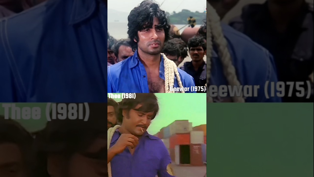 Amitabh & Rajinikanth: Bollywood Legends 🎬