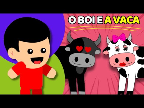 O BOI E A VACA - Animadinhos (Música Infantil)