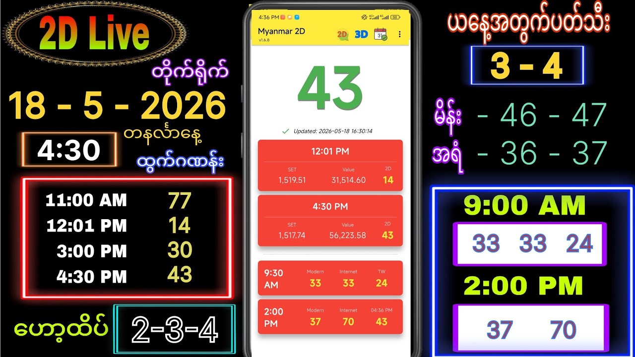 2D Live Event on April 18, 2026 at 4:30 PM π