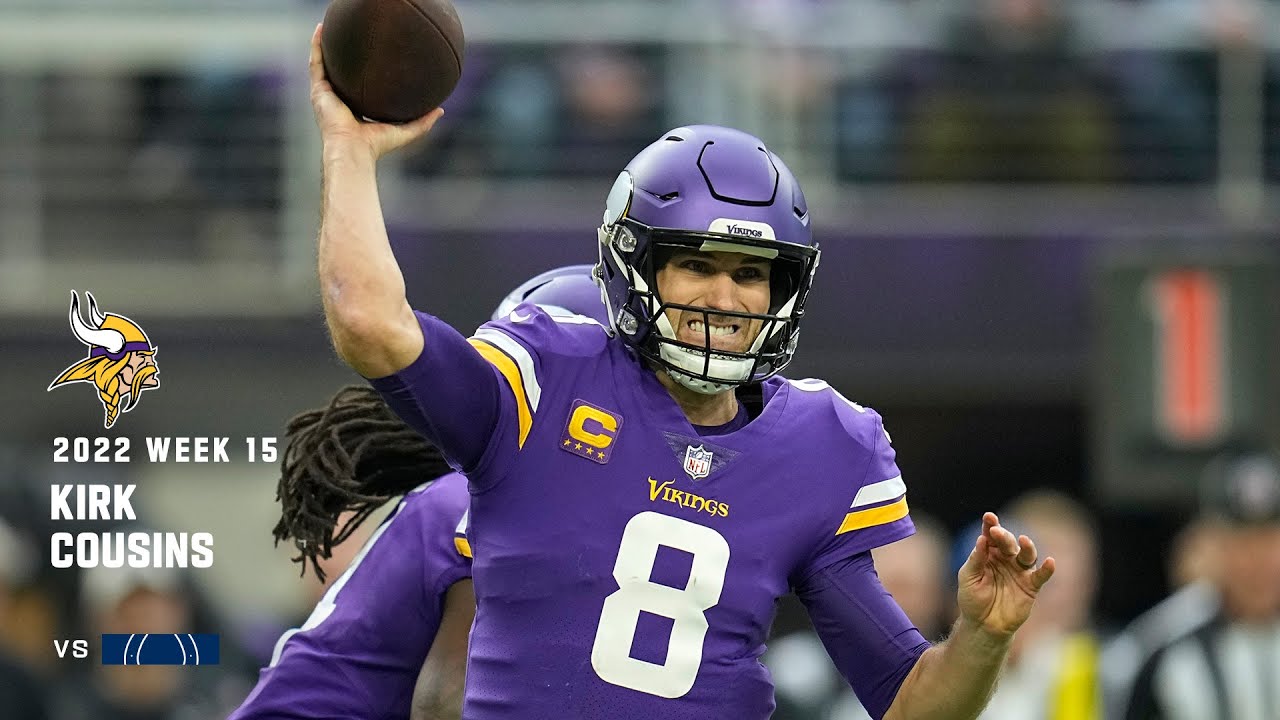 Kirk "Don't Call it a Comeback" Cousins!