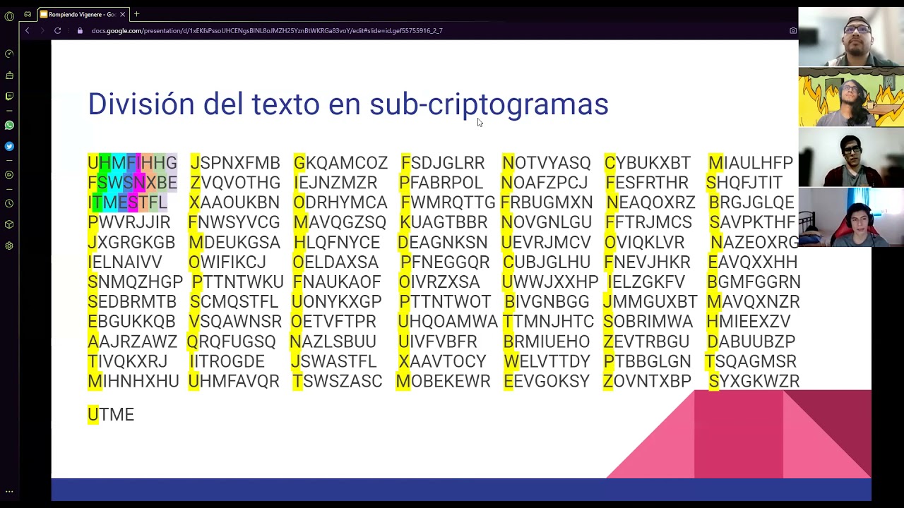 Actividad 4: Descifrando el Cifrado de Vigenère