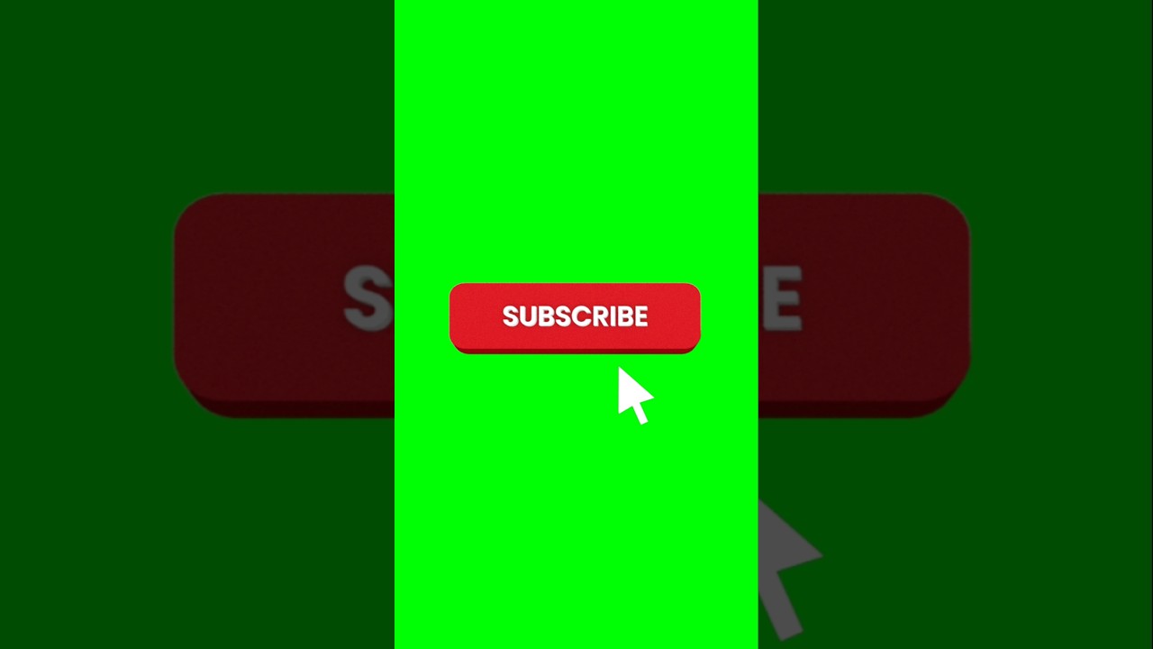 Green Screen Subscribe Button Animation 🌟
