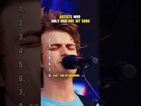 artists who only had one hit song #djo #songs #artists #throwback #throwbacksongs #hits