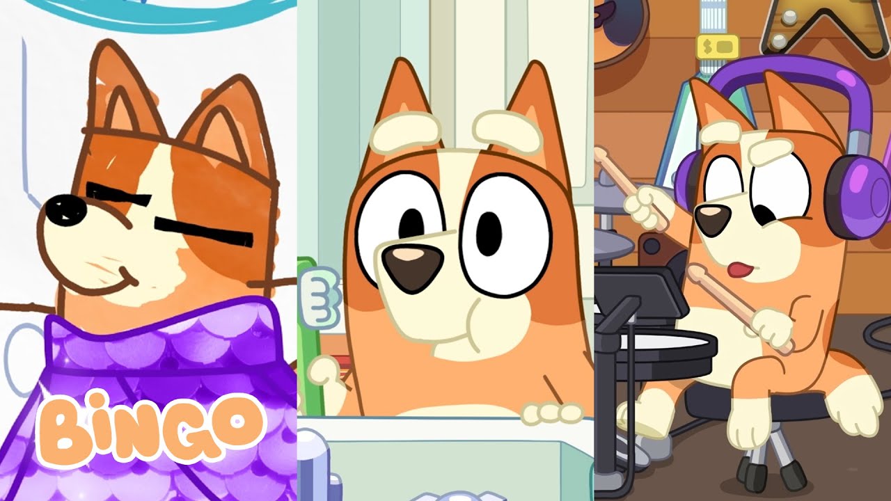 Best Bingo Minisodes! 🧡 | 30 Minutes of Bluey Fun