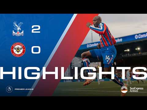 EAGLES DEFEAT THE BEES 🦅🐝 | Crystal Palace 2-0 Brentford | Premier League
