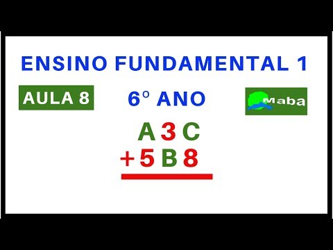 PROBLEMA COM SOMA DAS LETRAS E NÚMEROS  -  6° ANO -  ENSINO FUNDAMENTAL 1 - 1° SEMESTRE l AULA 08