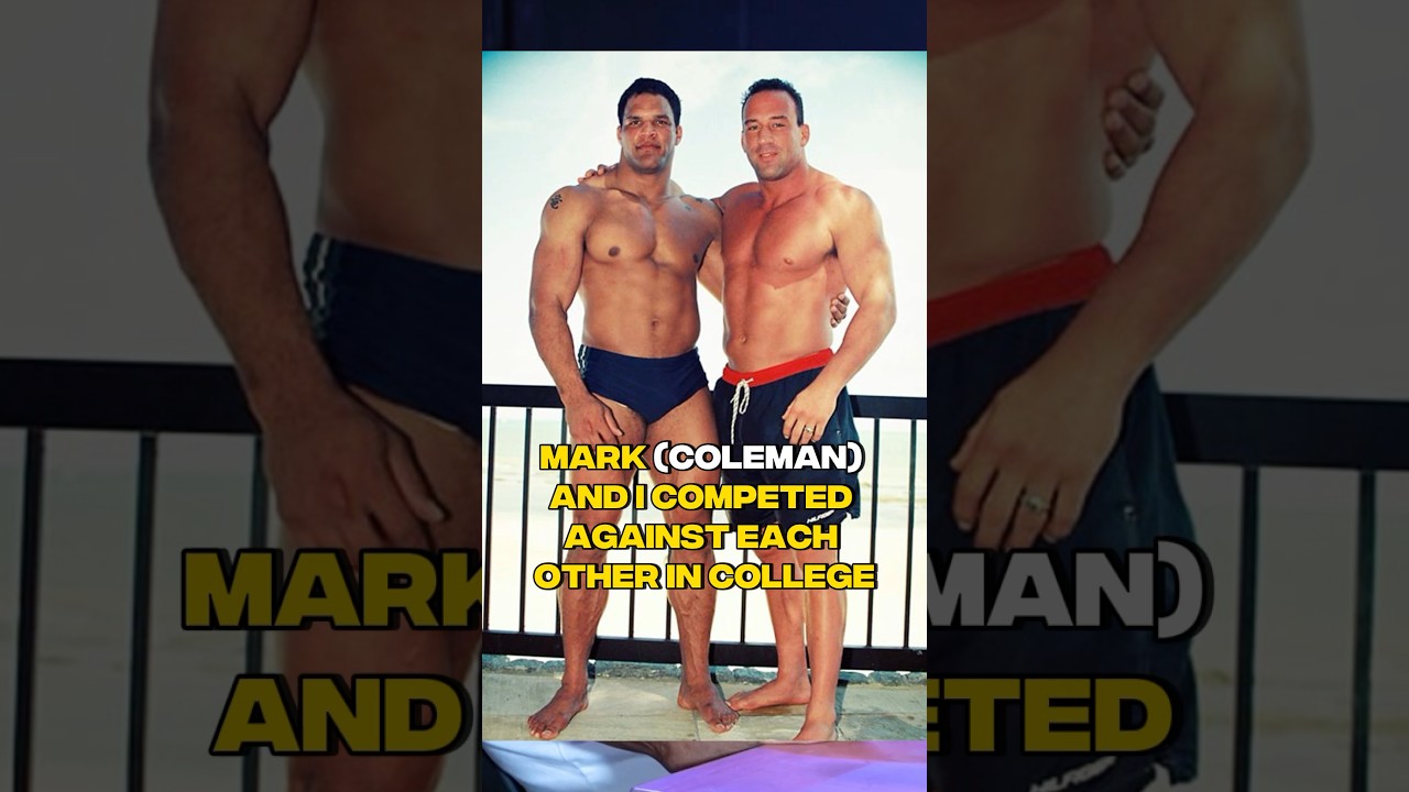 Mark Kerr vs Mark Coleman: MMA Legends π€ΌββοΈ