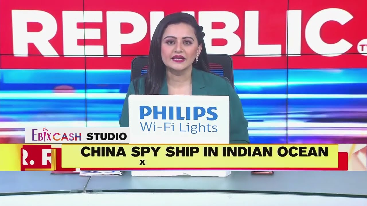 Chinese Spy Ship Near Indian Ocean, India Vigilant 🚢