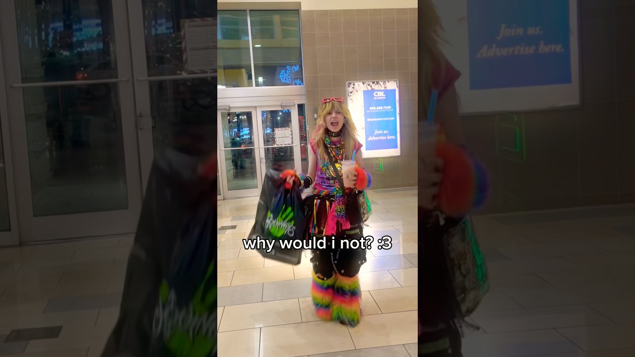 Fun Rave Scene with Kandi & Furry Fashion 🎉