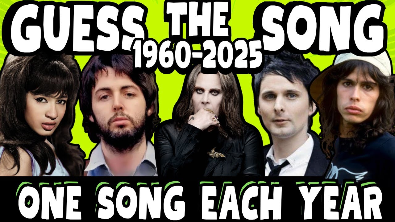 Guess the Song: 1960-2025 🎶