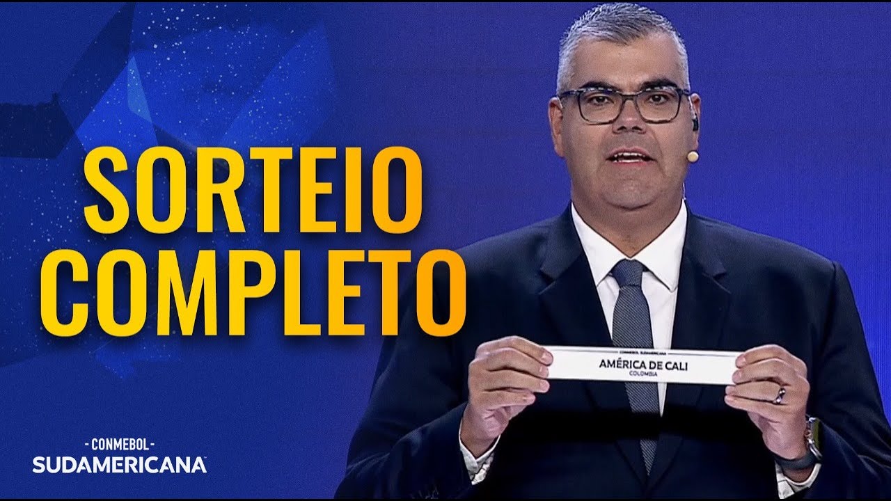 SORTEIO COMPLETO DA FASE DE GRUPOS | CONMEBOL SUDAMERICANA 2025