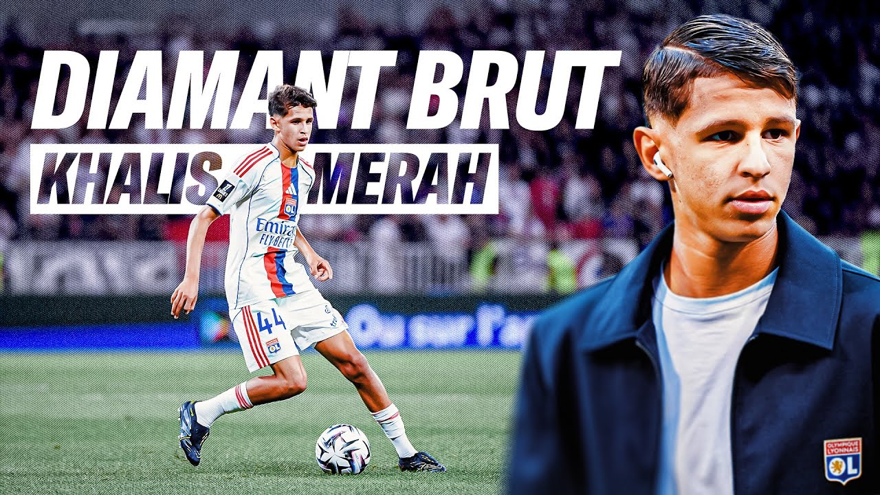 Découverte : Khalis Merah, la nouvelle star montante de l'OL ⚽