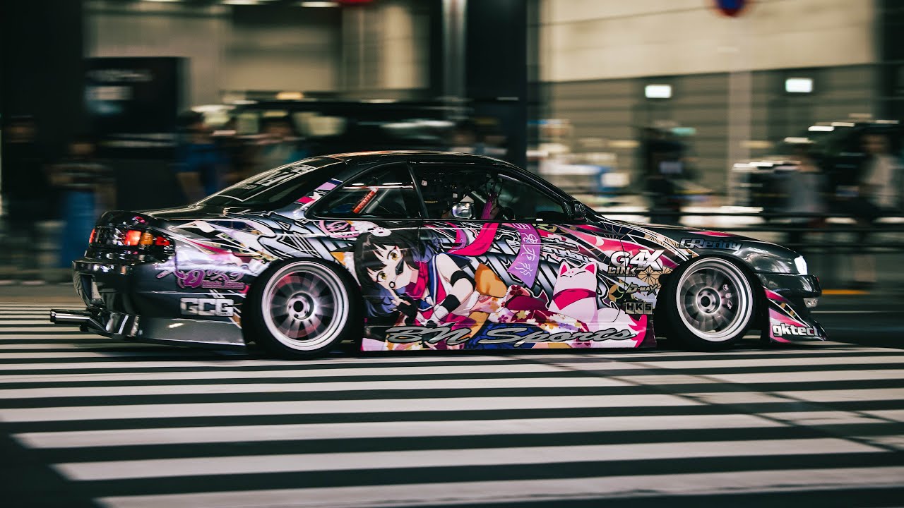 Discover a Rare Nissan Silvia S15 Itasha in Akihabara 🇯🇵 | JDM Cars Part 2