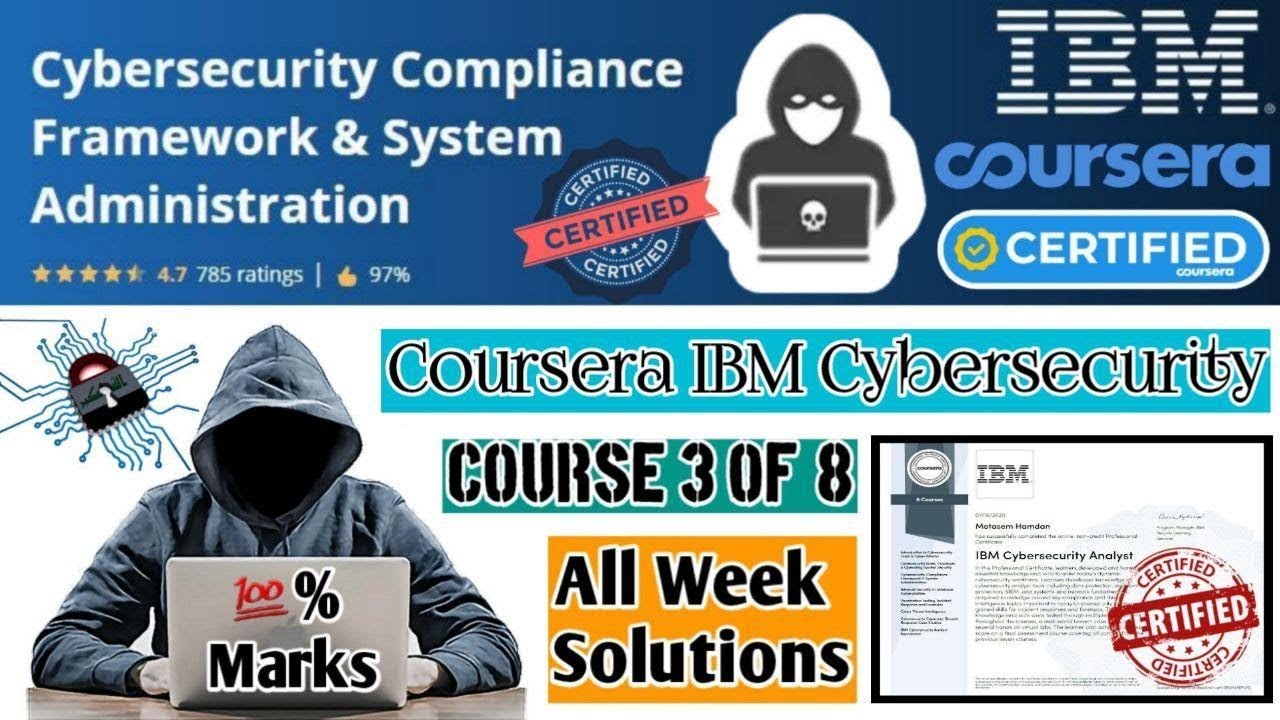 Master Cybersecurity Compliance & System Administration with IBM on Coursera 🔐