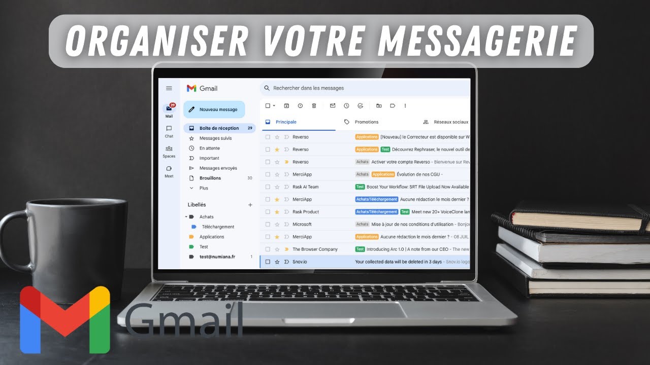 Maîtrisez la gestion des libellés dans Gmail pour une boîte de réception organisée 📧