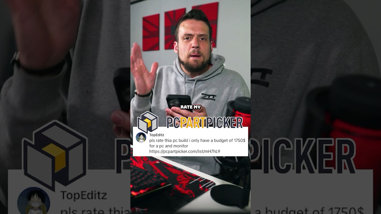 This PC Part Picker List is Terrible