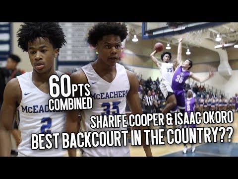 Meet The MOST EXCITING Backcourt In The COUNTRY!! Sharife Cooper & Isaac Okoro GO CRAZY Drop 60 PTS!
