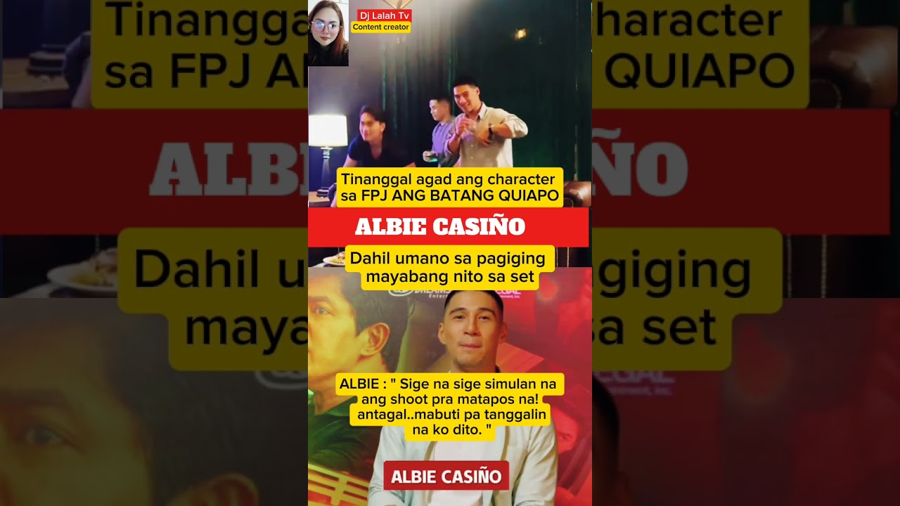 Albie Casiño Tanggal Na sa FPJ's Ang Batang Quiapo