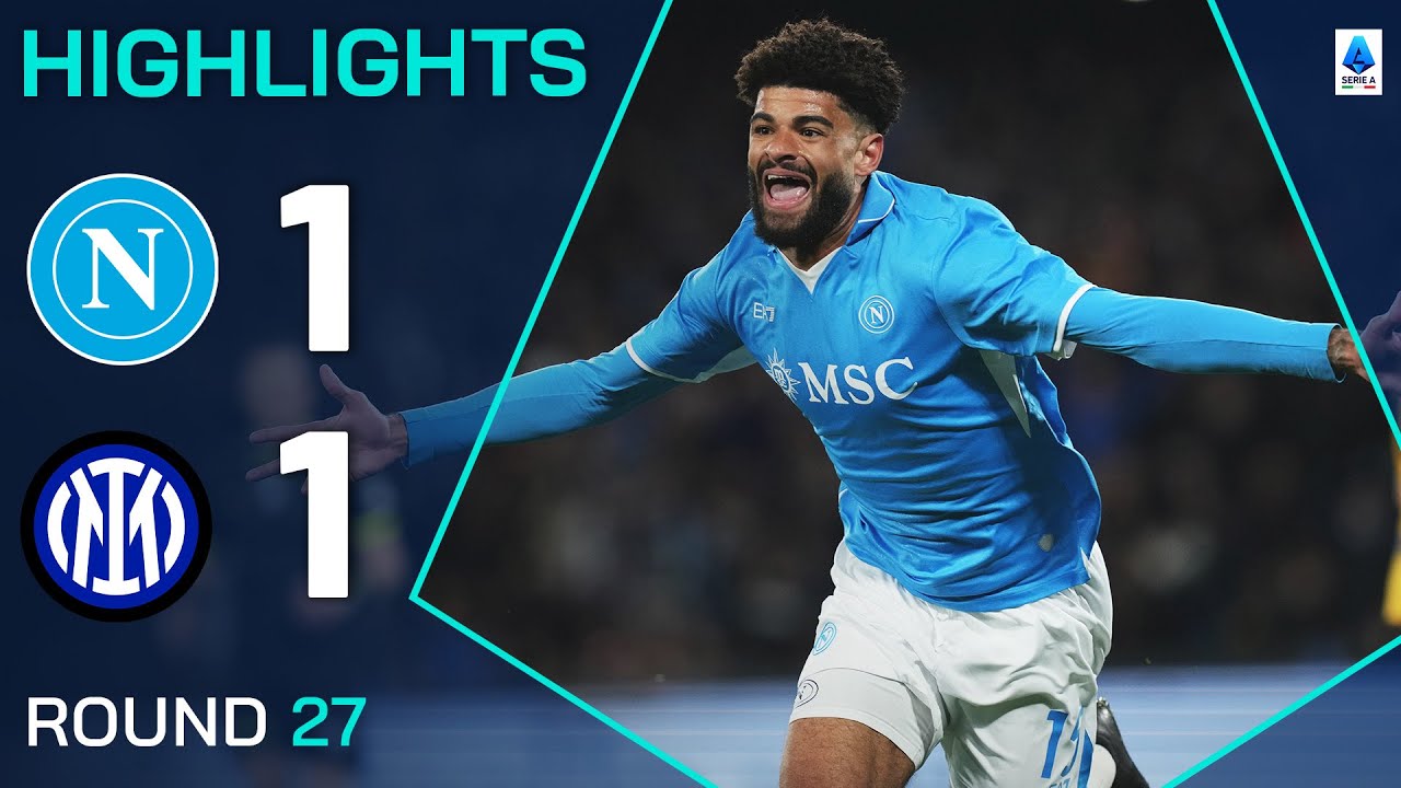 Napoli-Inter 1-1 | Dramatic Late Equalizer Secures Draw in Serie A Thriller ⚽