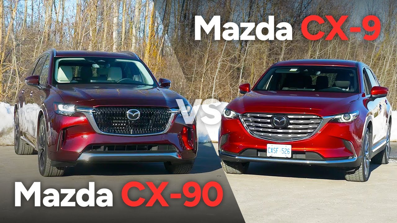 2024 Mazda CX-90 vs 2023 Mazda CX-9 π