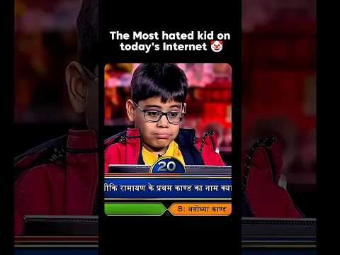 KBC Ka Overconfident Boy – iShirt Bhatt 🤡 #kbc #overconfidence #amitabhbachchan #viralvideo