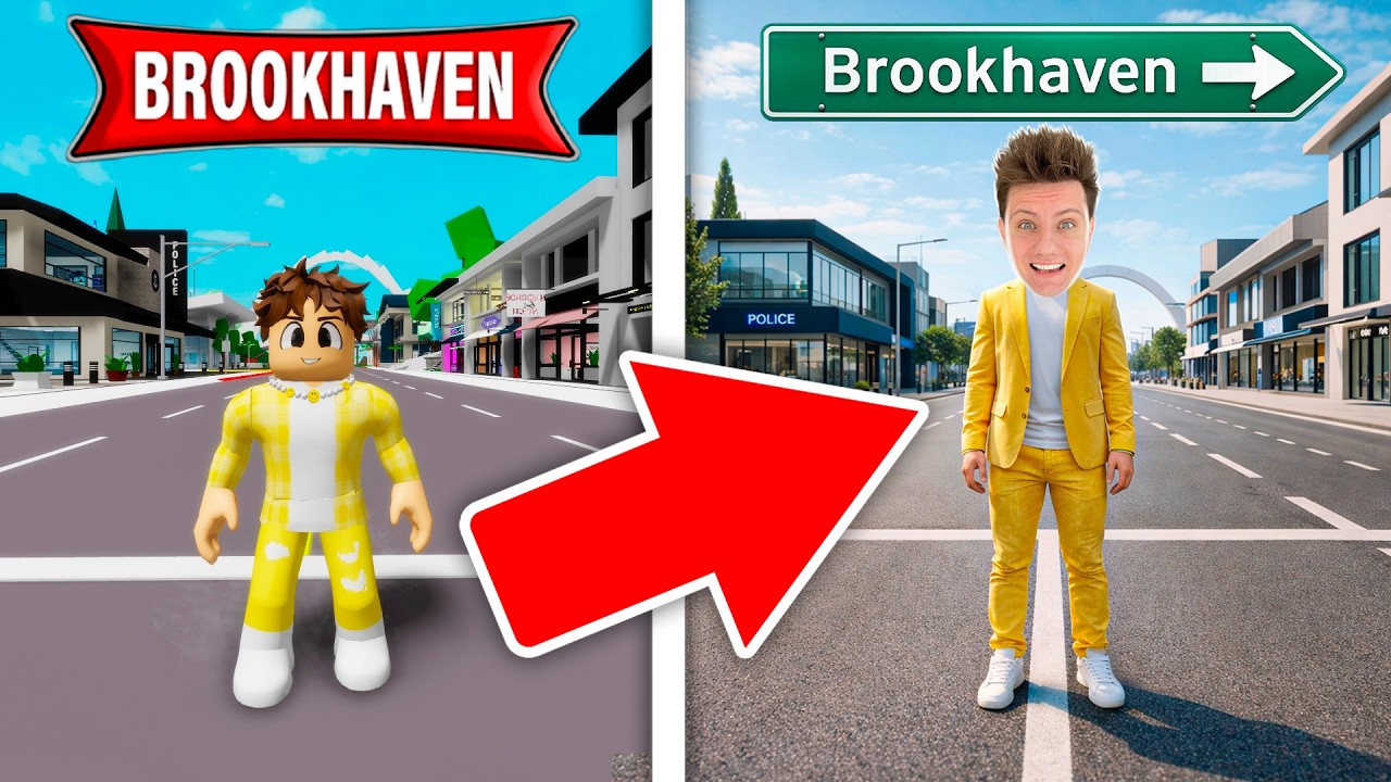 Я нашёл НАСТОЯЩИЙ Brookhaven в реальной жизни 😱