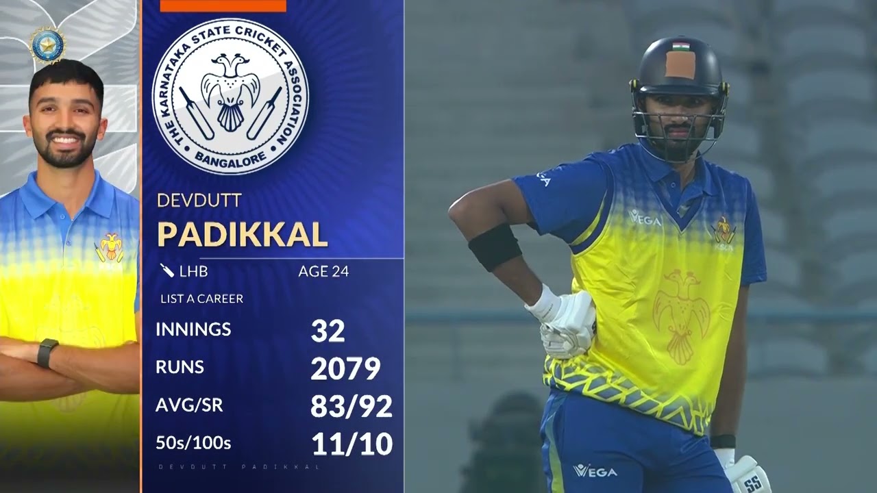 Vijay Hazare Trophy 2025 SF1: Haryana vs Karnataka 🏏