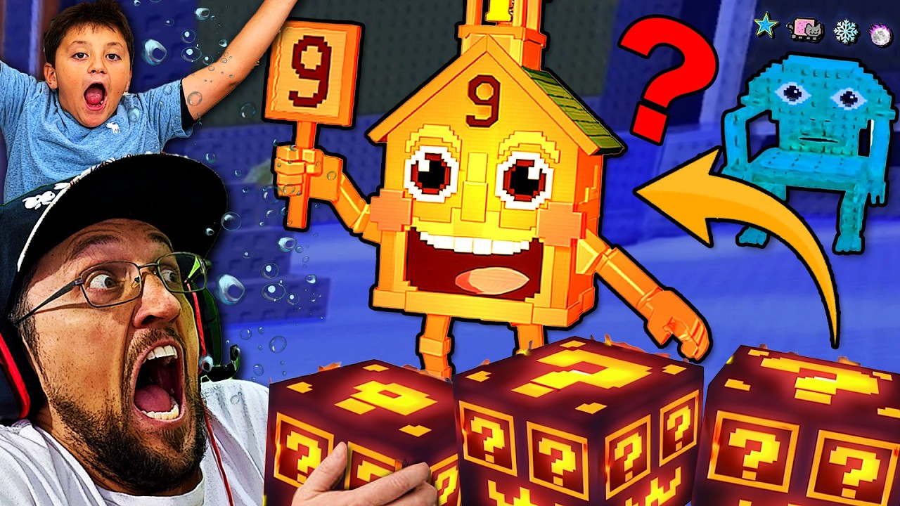 Stole Rare Lava Lucky Block & Brainrots 🔥