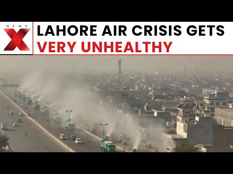 Pakistan: Lahore Chokes Under Toxic Smog as Air Quality Hits ‘Very Unhealthy’ Levels | NewsX