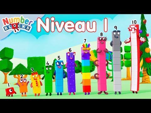 CRĂATION DE NUMBERBLOCKS de 1 Ă 10 - NIVEAU 1 | Apprendre Ă Compter | âNumberblocks en français