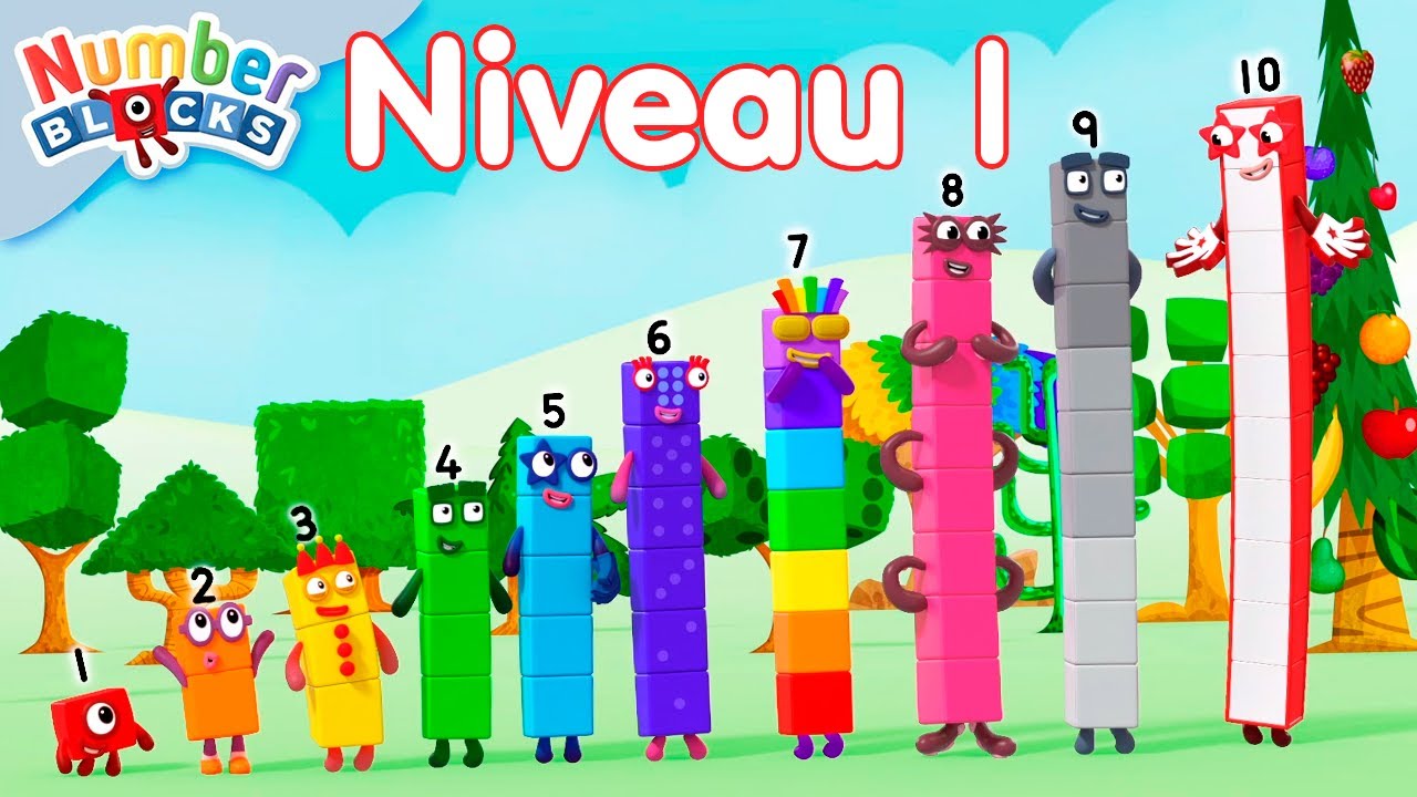 Apprenez à Compter avec Numberblocks de 1 à 10 - Niveau 1 🧮
