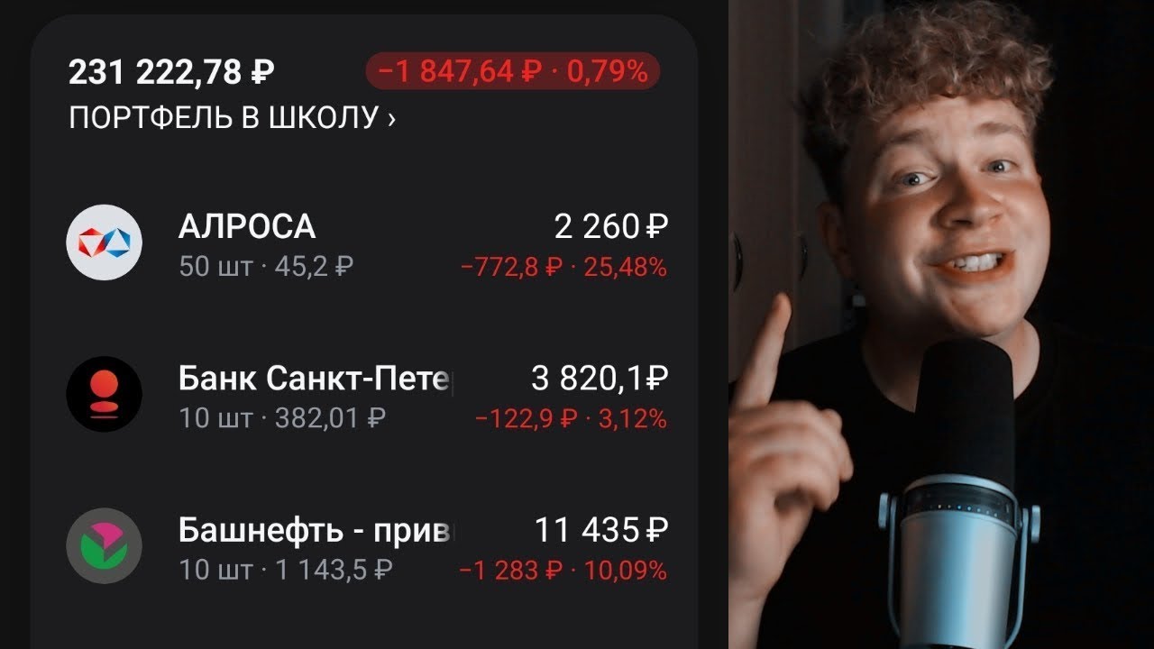 Год инвестиций в акции: мой опыт 📈