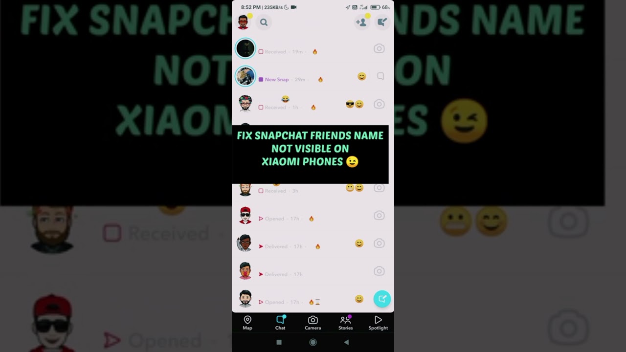 Fix Snapchat Names Not Showing on Xiaomi Phones