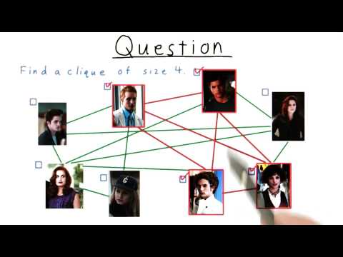 Find a Clique Quiz Solution - Georgia Tech - Computability, Complexity, Theory: Complexity