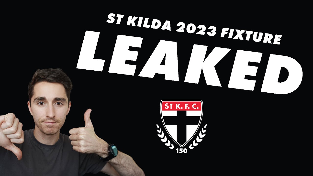 St Kilda 2023 AFL Fixture 📅