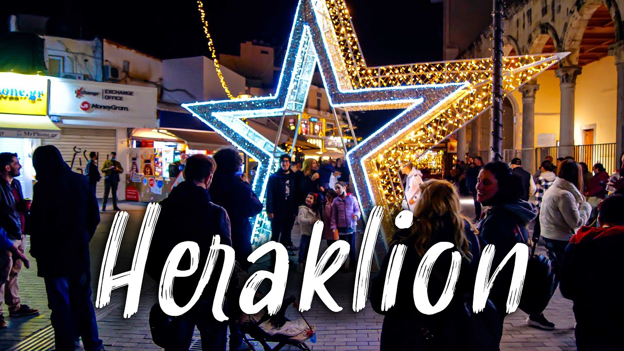 Celebrate the First Night of 2022 in Vibrant Heraklion, Crete 🎉