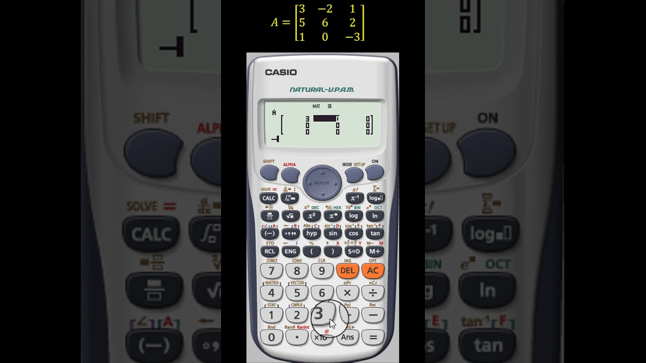 Find Matrix Inverse Using Calculator 🧮