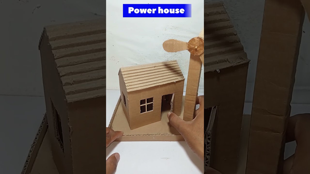 Amazing Electric Power House DIY in Minutes β‘
