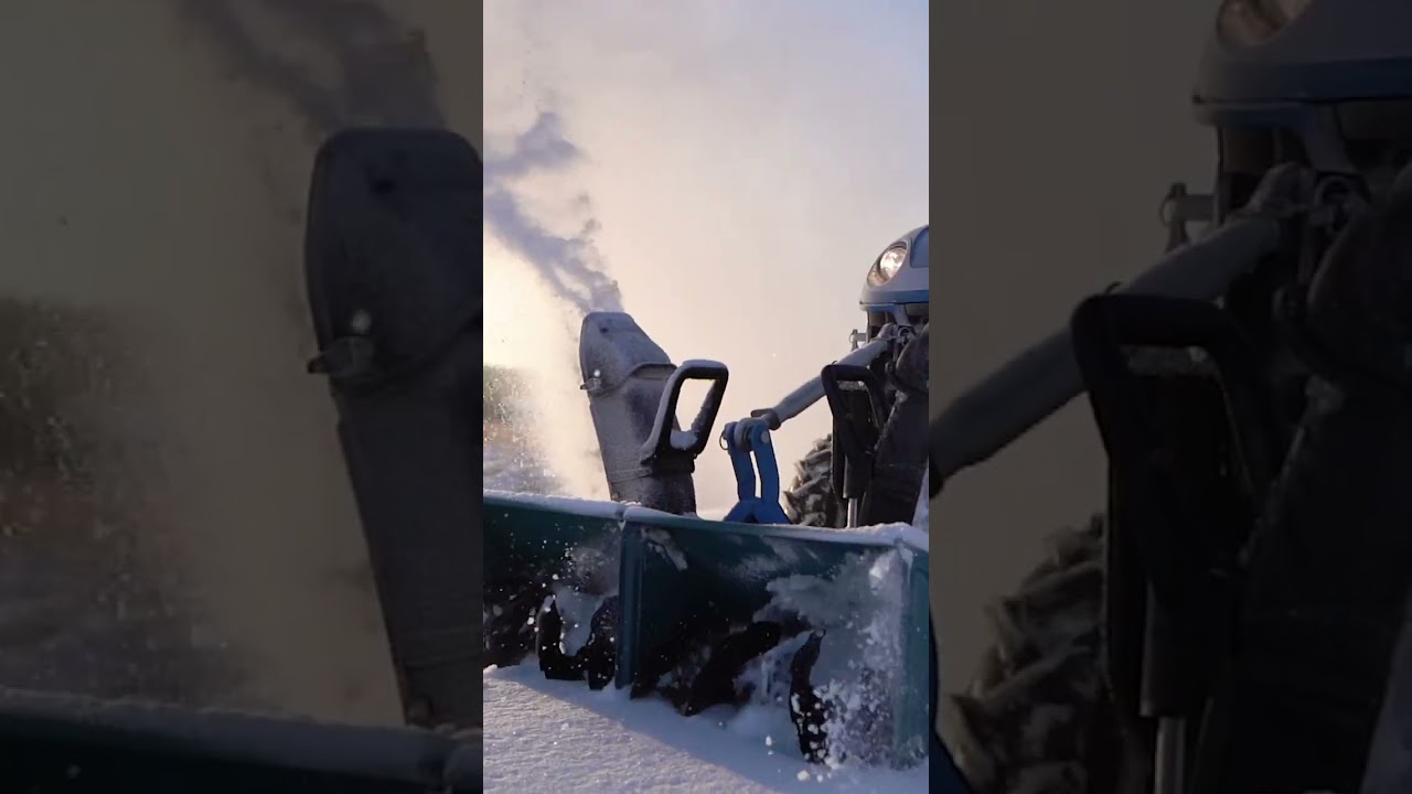 LS Tractor XJ25 z odśnieżarką wirnikową 4FARMER – Idealny sprzęt na zimę ❄️