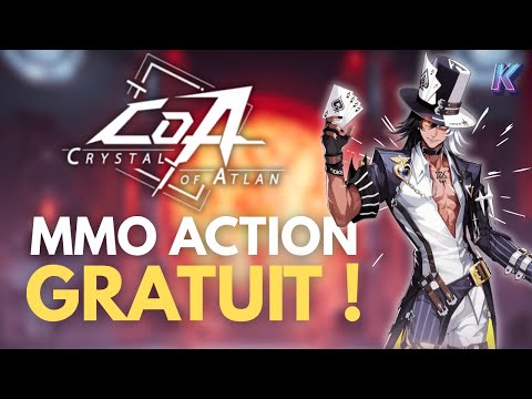 GRATUIT : CRYSTAL OF ATLAN 🔥 MMORPG Action Combat ULTRA STYLÉ !