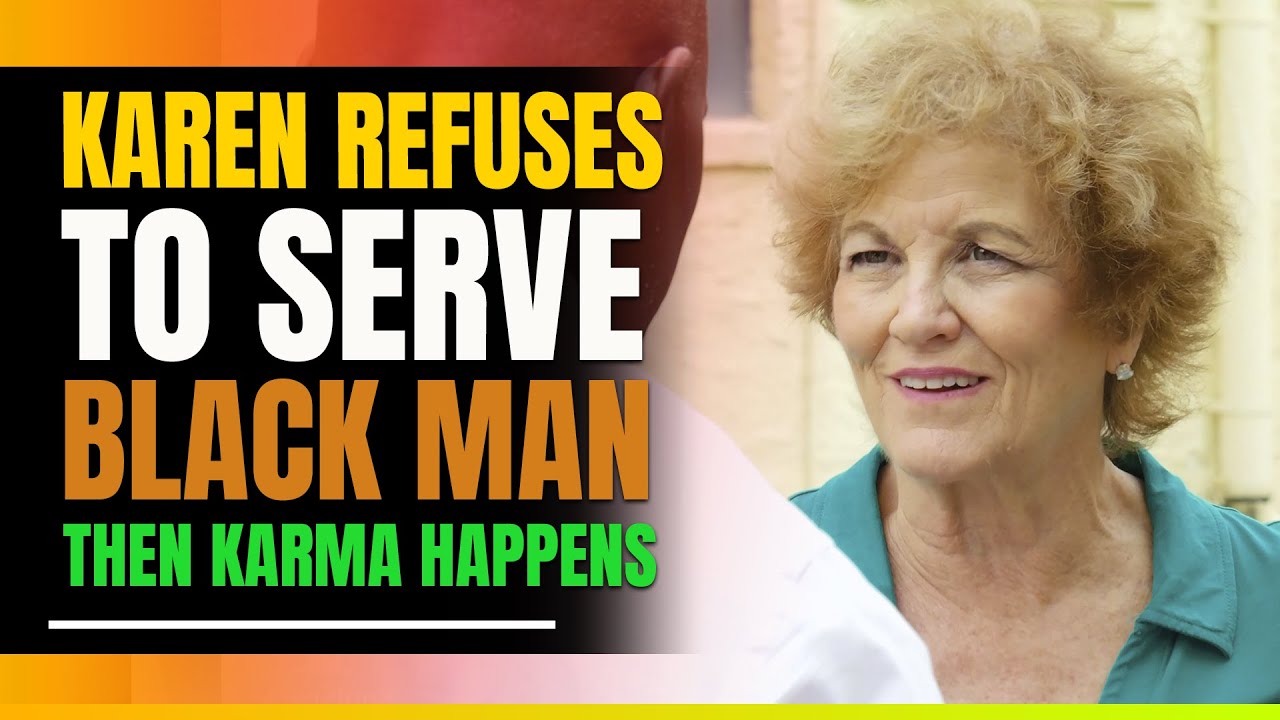 Karen Refuses Service to Black Man, Then Surprises Everyone ✨