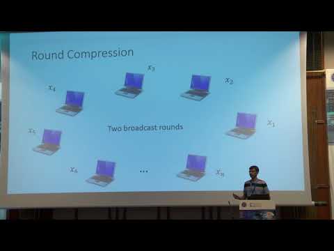 Two-Round Multiparty Secure Computation from Minimal Assumptions